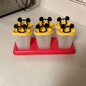 Disney Mickey Mouse Tupperware popsicle mould set